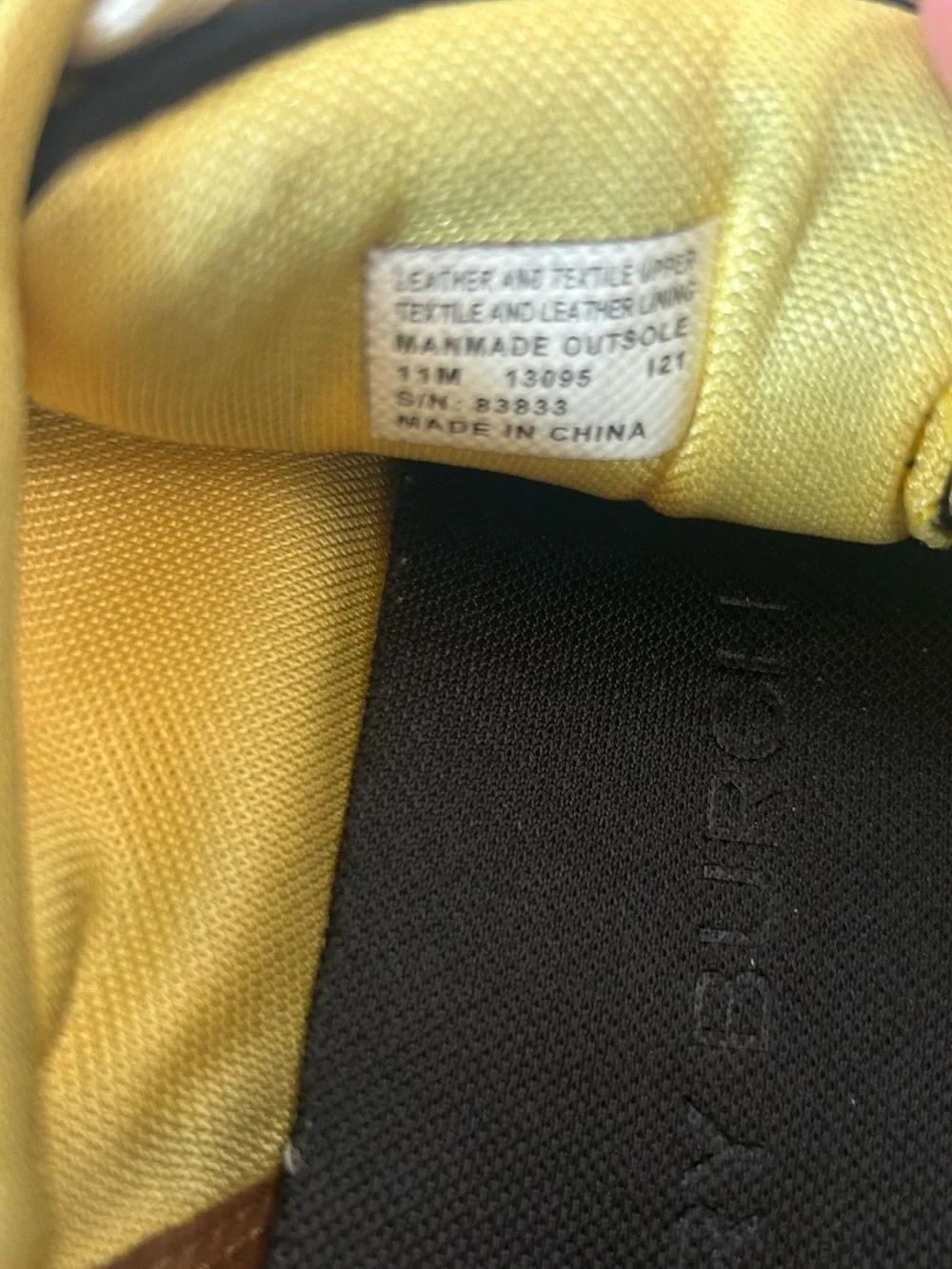 Tory Burch 11 Good Luck Sneaker Black Yellow 13095